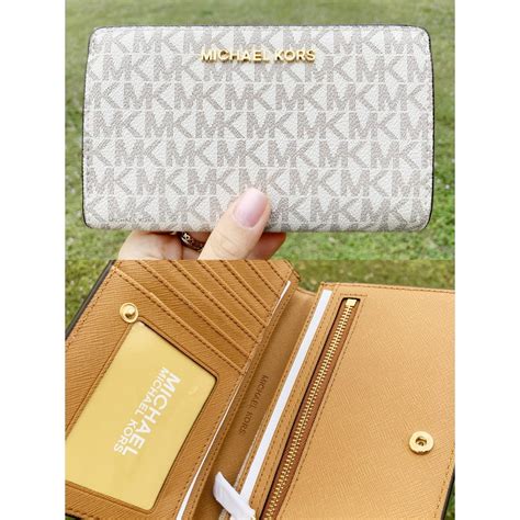 michael kors tasche jet set vanilla|Michael Kors wallet jet set.